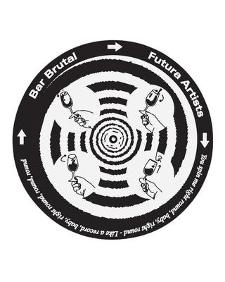 Bar Brutal × futura artists - Spinning Glass Slipmat