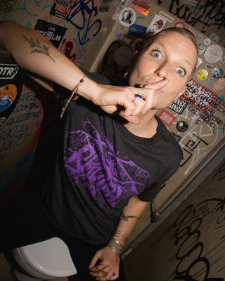 Bar Brutal Liquid Metal Tee - Ozzy Edition